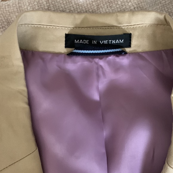 Tommy Hilfiger 2 button khaki blazer size L42 98% cotton 2% spandex - Picture 3 of 7